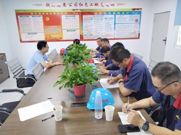 公司開(kāi)展第三季度安全、環(huán)保、消防綜合檢查 